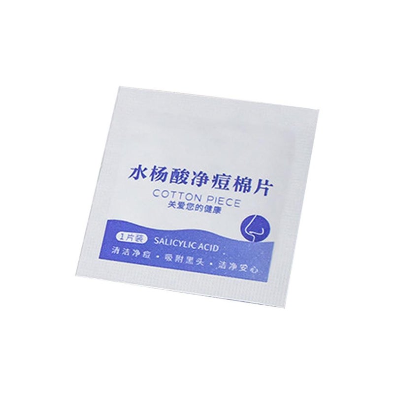تباع بشكل فردي. وسادات قطنية تحتوي على حمض الساليسيليك لتنظيف حب الشباب تتحكم بلطف في الزيت، وترطب، وتزيل الرؤوس السوداء، وتنظف حب الشباب والكمادات المغلقة بعمق.